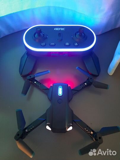 Квадрокоптер 4DRC V20, 2 камеры, 2 аккумулятора