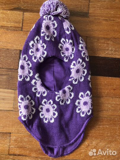 Шапка шлем для девочки 48 kerry