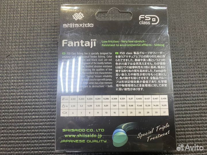 Леска Fantaji, L-100 м