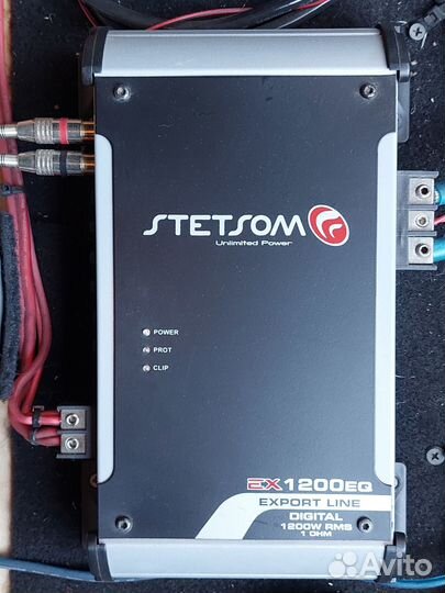 Усилитель Stetsom EX1200EQ 1200W(1ohm)