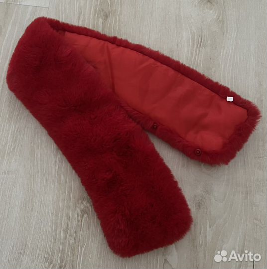 Меховой воротник эко