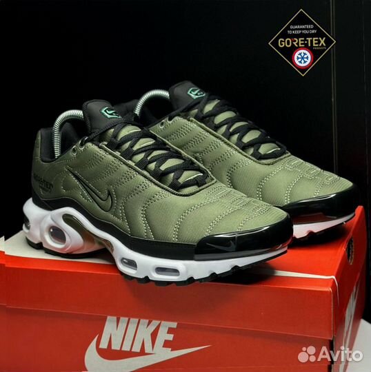 Кроссовки зимние Nike Air Max Tn Plus khaki