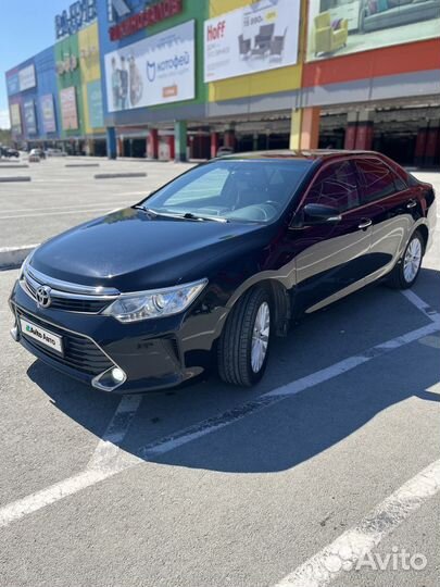 Toyota Camry 2.5 AT, 2015, 160 000 км