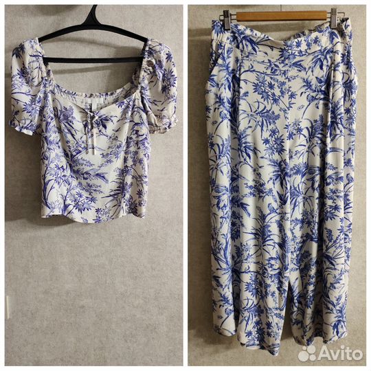 Блузка и юбка -брюки H&M, 50 р