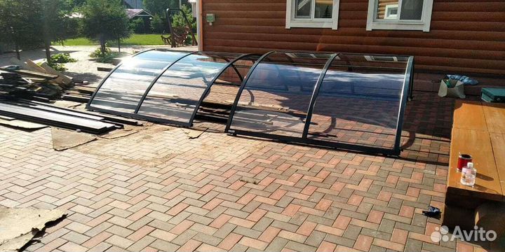 Купол для бассейна