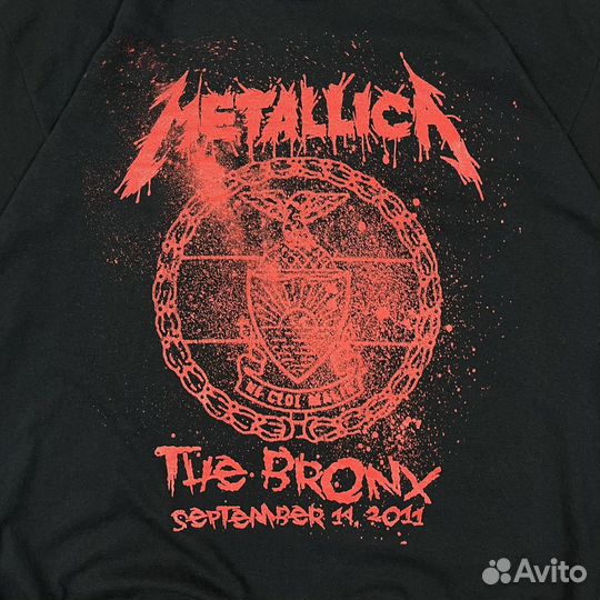 Футболка Metallica Bronx 2011 Оригинал Рок Rock