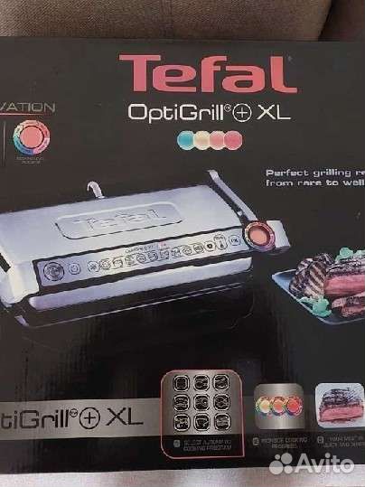 Гриль tefal optigrill xl