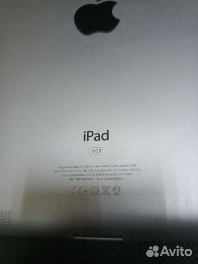 iPad 2 на запчасти