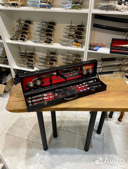 Набор приборов для барбекю наб.87.83