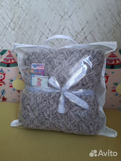 Плед для новорожденного, цвет коала