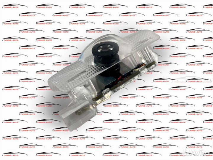 Проекция логотипа executive на двери toyota LC 200