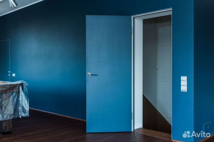 Скрытые межкомнатные двери под отделку