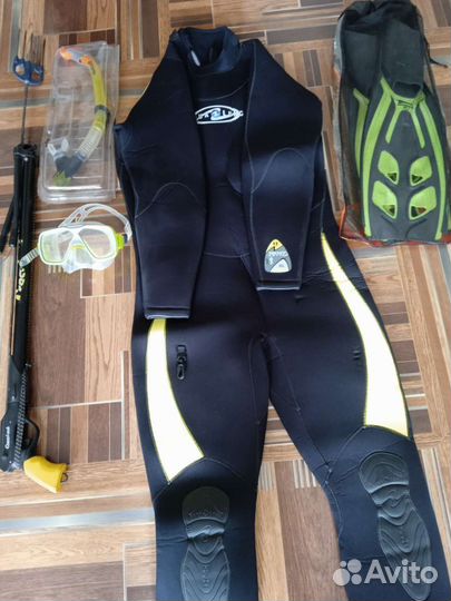 Гидрокостюм для подводной охоты 7мм