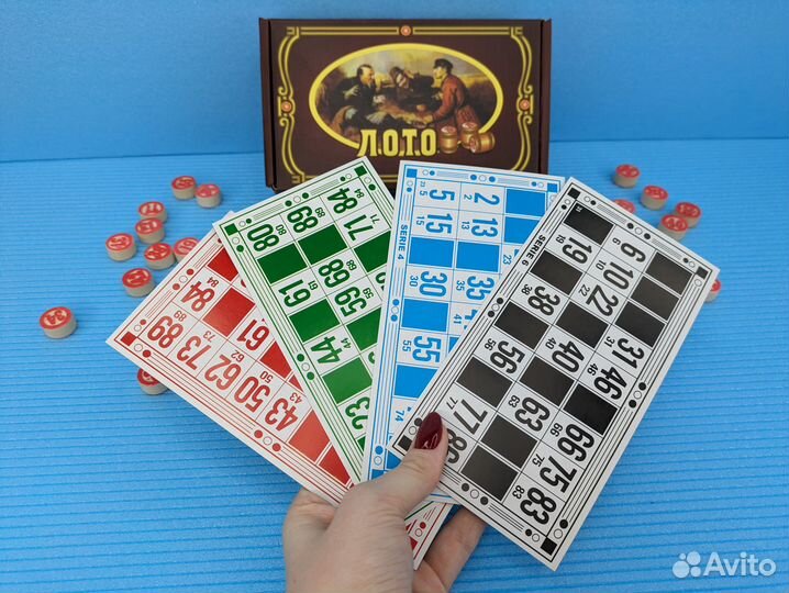 Русское лото настольная игра