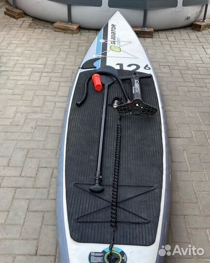 SUP - доска Gladiator 12.6LT для отдыха, прогулок