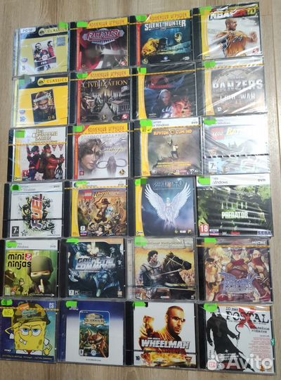 Игры лицензия, DVD CD