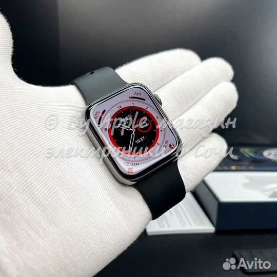 Apple Watch 9 45мм (2 ремешка, безрамочные)