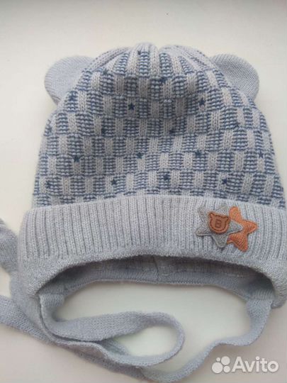 Шапка на малыша от 0-0,6