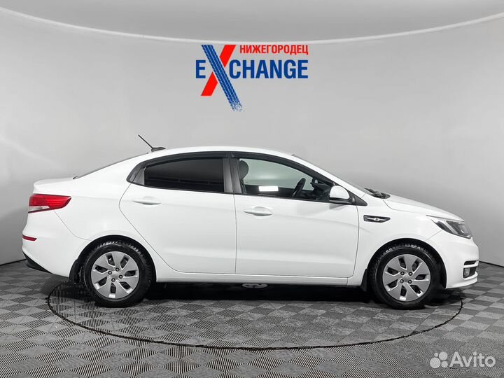 Kia Rio 1.6 МТ, 2017, 77 406 км