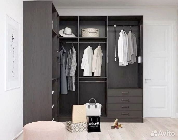 Гардеробная на заказ от производителя