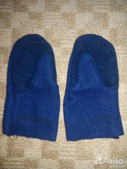 Рукавицы для рыбалки и новые шерстяные перчатки