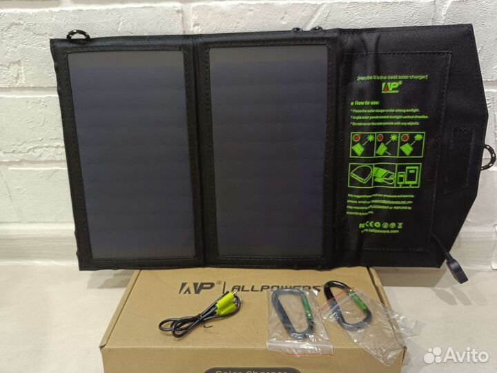 Солнечная панель 10w и 21w