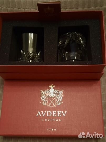 Набор хрустальных стаканов для виски 