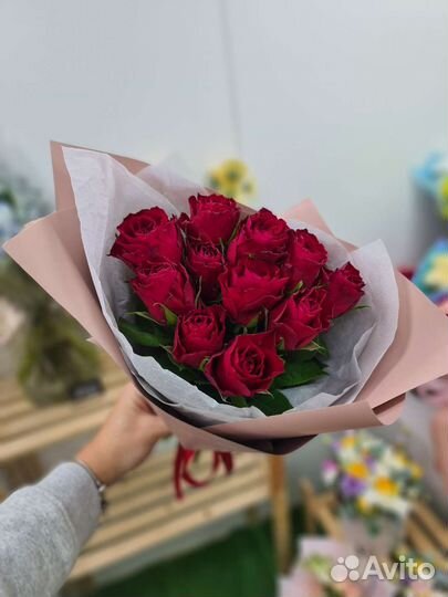 Букет роз, розы, доставка цветов