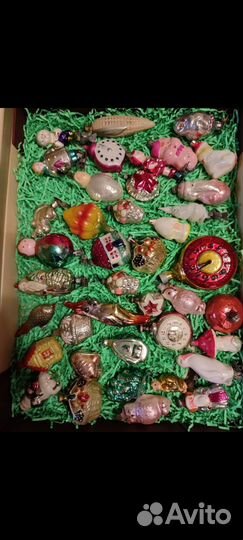 Елочные игрушки СССР