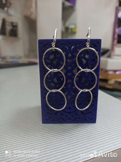 Серебряные серьги