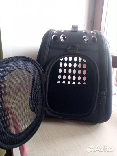 Переноска для кошек новая