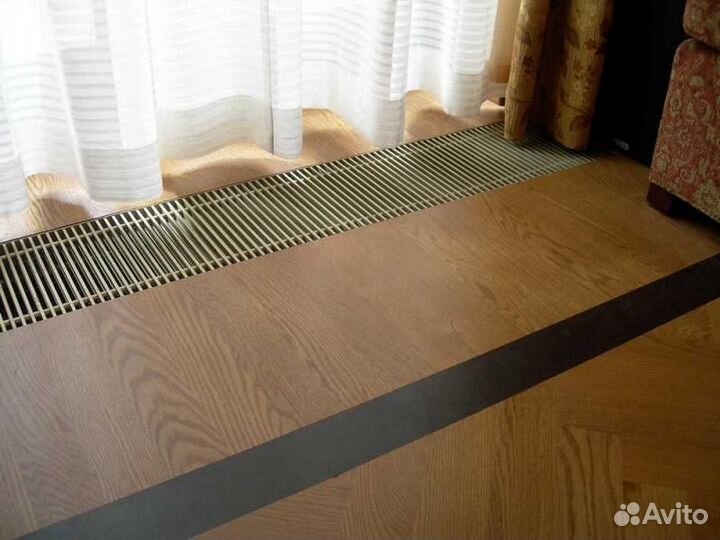 Конвектор в пол kwhv 350-85-2200 мощность 5926 Вт