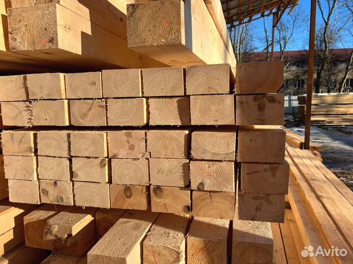 Доска обрезная 40х150х6000мм от производителя