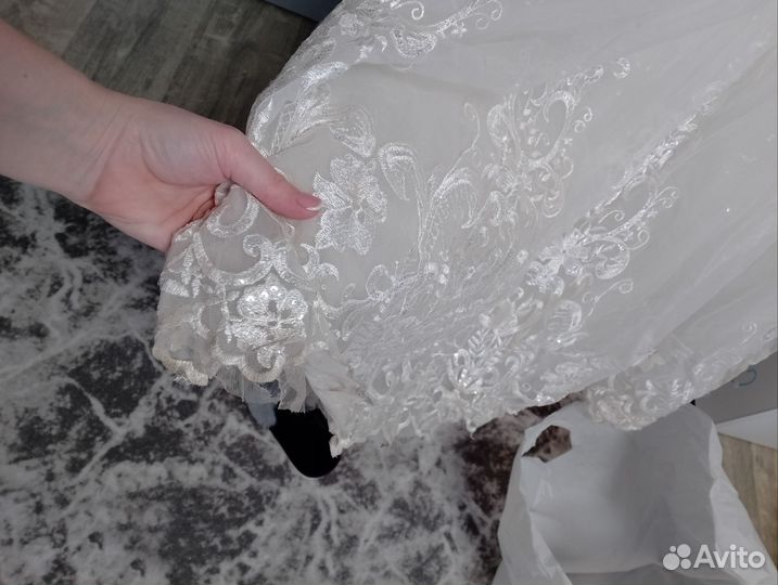 Свадебное платье 52-54