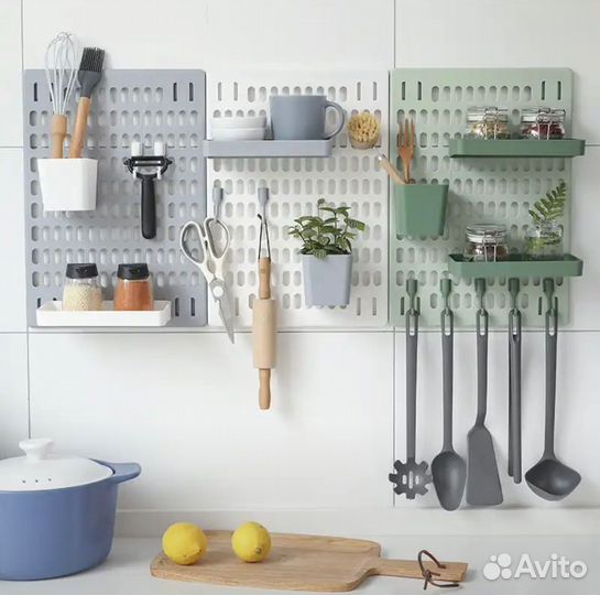 Органайзер на стену для кухни для ванной