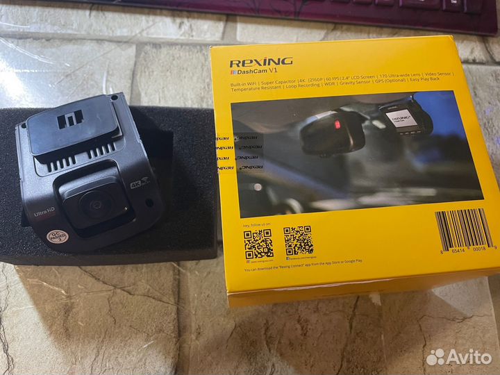 Видеорегистратор Rexing 4К с wifi