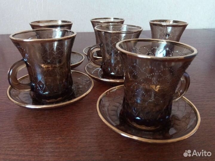 Кофейный сервиз 6 пар