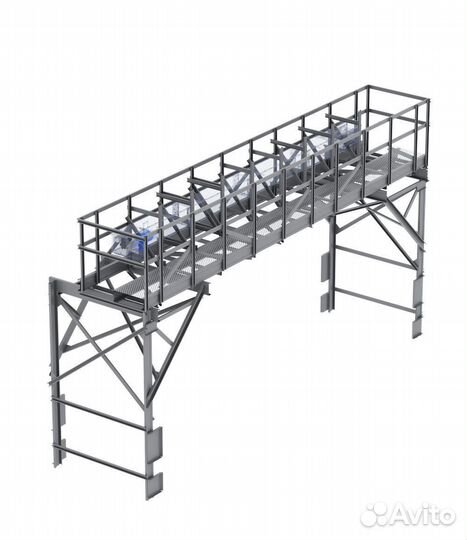 Эстакада для силоса зернового