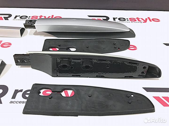 Рейлинги Toyota RAV4 (XA40) 12-19г Серебро