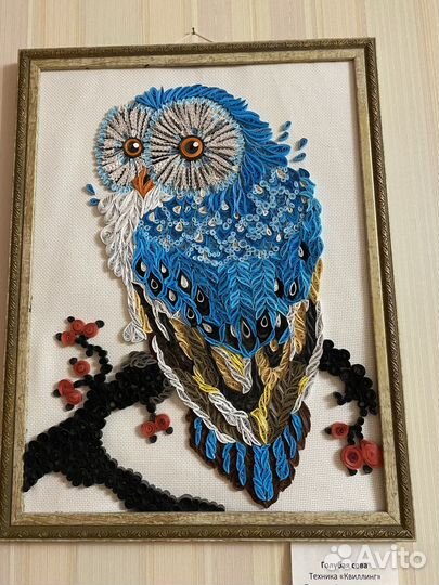 Картины сов ручная работа