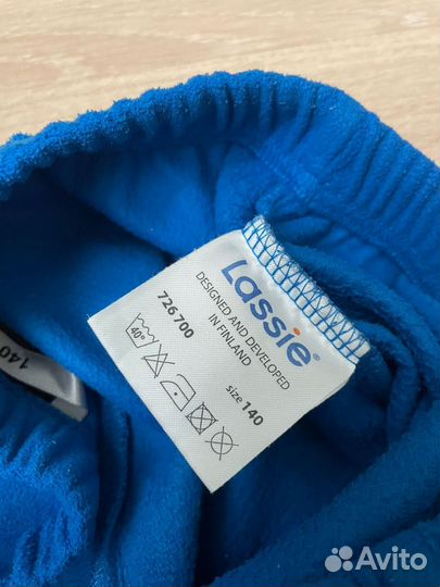 Брюки Lassie флисовые 140