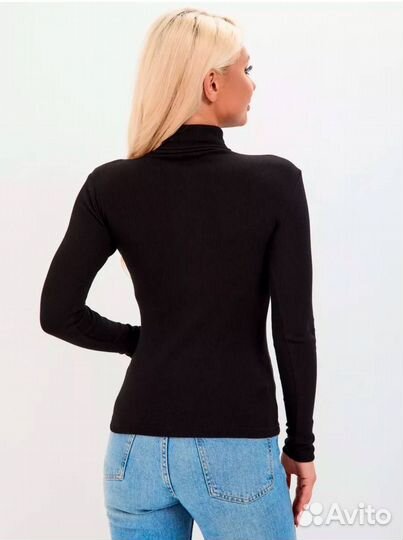 Водолазка в рубчик 44 размер (Арт.76030)