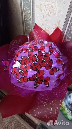 Букет из бабочек