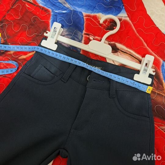 Утепленные брюки школьные