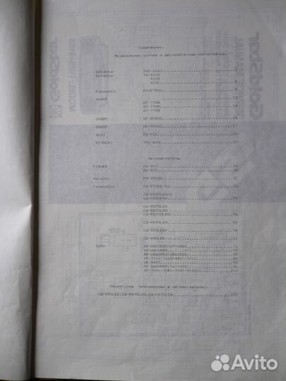 Альбомы схем для ремонта импортной аппаратуры ч.1