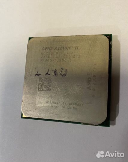 Процессоры AMD Athlon II X2 (2 ядра, AM 2+ AM3)