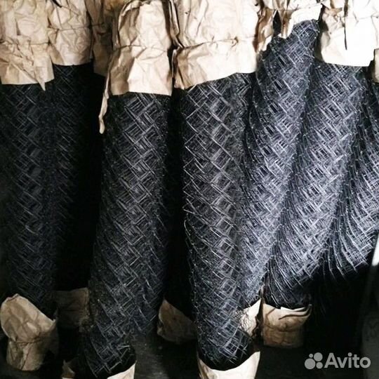 Сетка рабица без покрытия