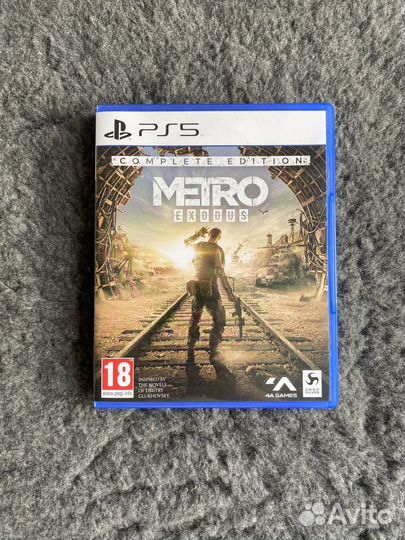 Игра для ps5 Metro exodus