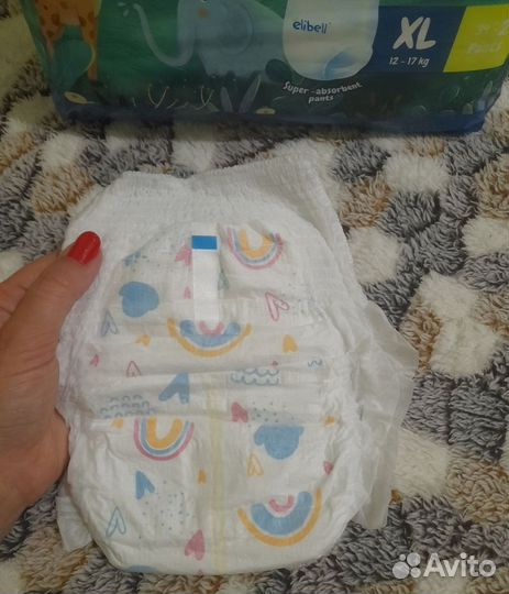 Подгузники Elibell 4 и трусики Elibell 3, 4, 5, 6