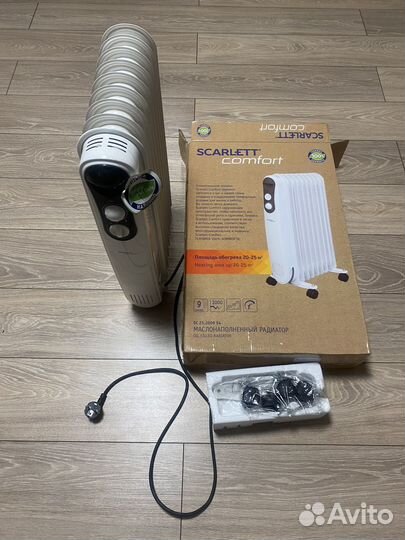 Масляный обогреватель scarlett comfort